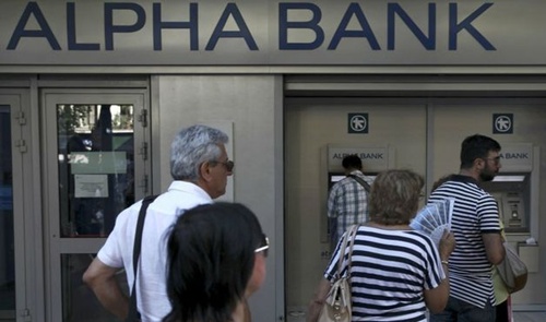 bank 5810 1437100821 Hy Lạp sẽ mở cửa lại hệ thống ngân hàng từ tuần sau?