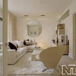 Trang trí phòng khác sang trọng với màu trắng